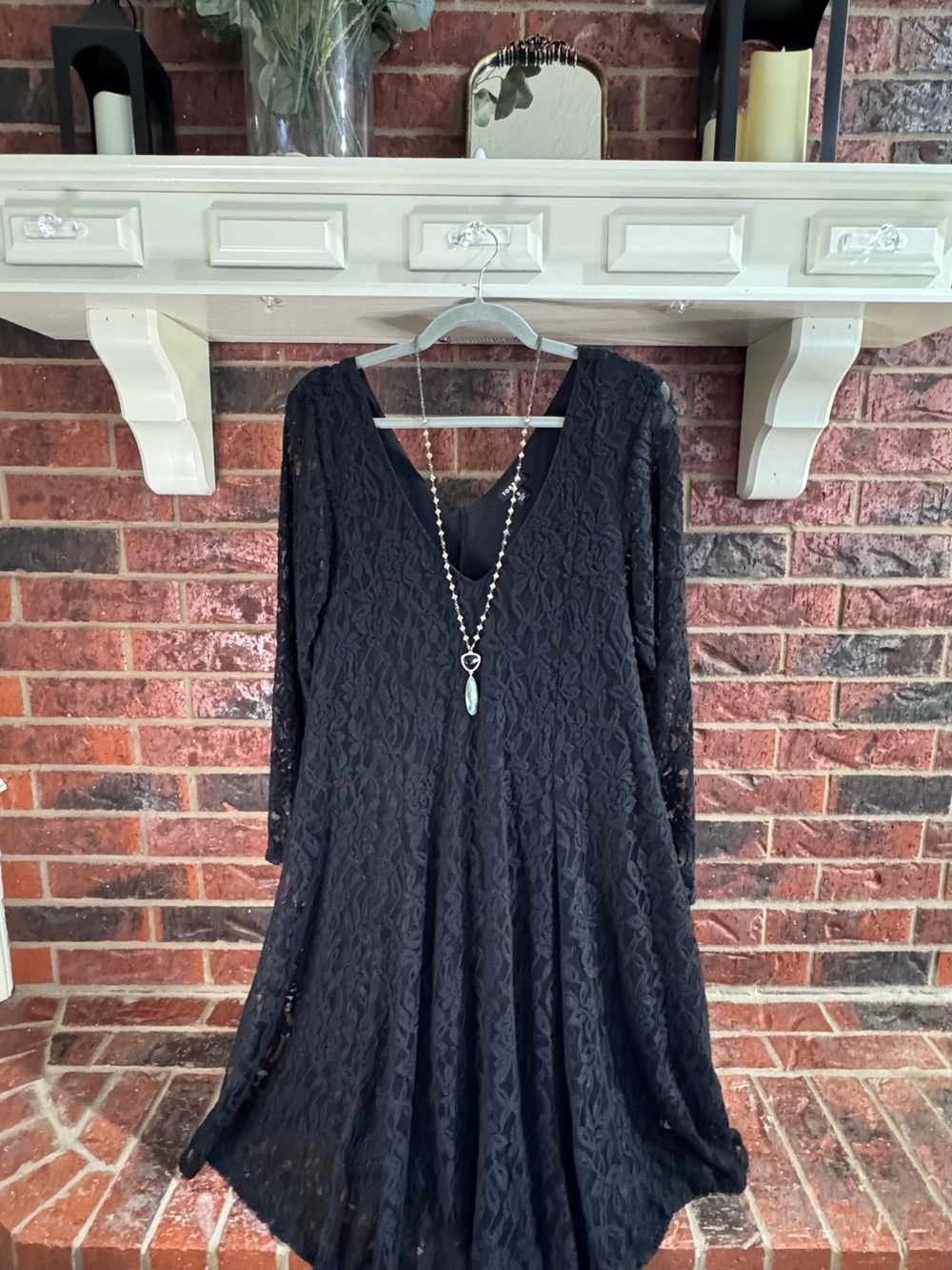 NWOT torrid Witchy WhimsiGoth Black Lace Midi Dress Size 0